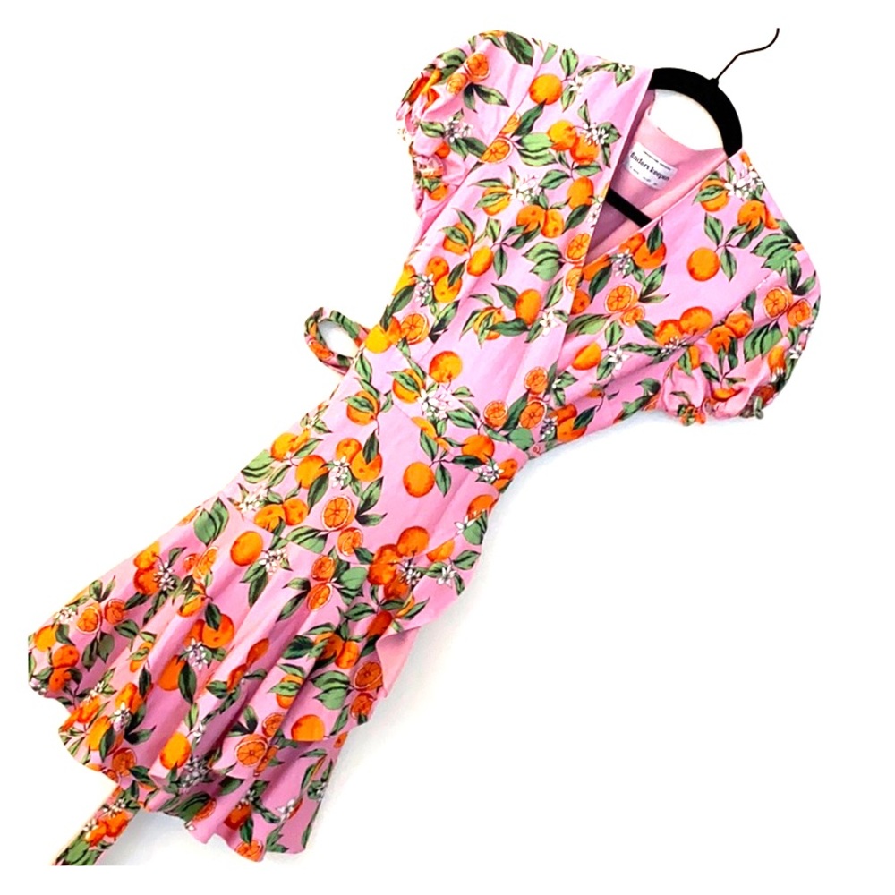 Finders Keepers Orange Grove Dress Size S/4